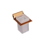 Aagna U-VA Luxury Rose Gold Tumbler Holder for Bathrooms