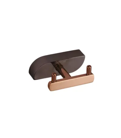 Rose Gold And Black Robe Hook For Bathrooms