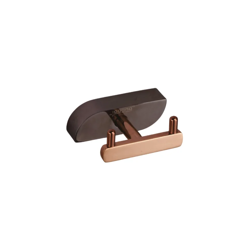 Rose Gold And Black Robe Hook For Bathrooms
