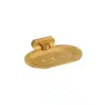 Aagna Giza Premium Gold Finish Soap Dish for Bathroom
