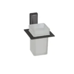 Aagna Raton Black Finish Tumbler Holder For Bathroom