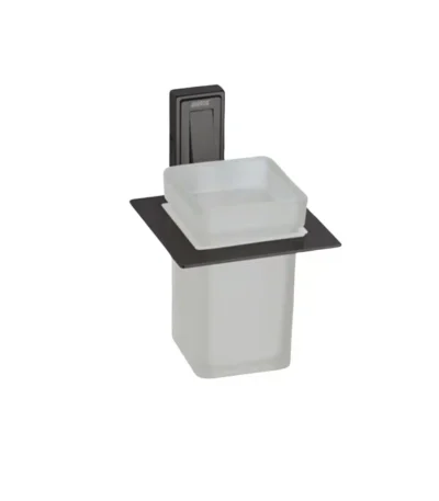 Aagna Raton Black Finish Tumbler Holder
