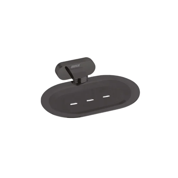 Aagna Giza Black Finish Wall Mounted Soap Dish for Bathroom