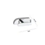 Aagna Pan Robe Hook Stylish Silver Finish For Bathroom - Image 5