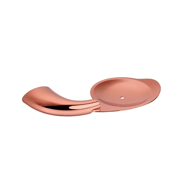 Aagna Rhyno Elegant Rose Gold Finish Soap Dish
