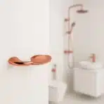 Aagna Rhyno Elegant Rose Gold Finish Soap Dish