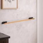 Aagna Pan Towel Rod: Elegant Bathroom Style