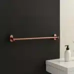 Aagna Giza Rose Gold PVD Finish Towel Rod for Bathrooms
