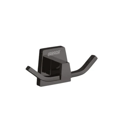 Aagna Olivia Robe Hook Matte Black Finish for Bathroom