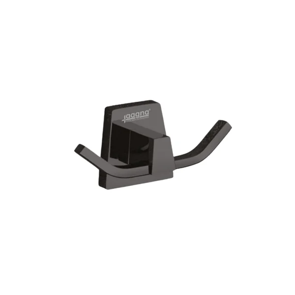 Aagna Olivia Robe Hook Matte Black Finish for Bathroom