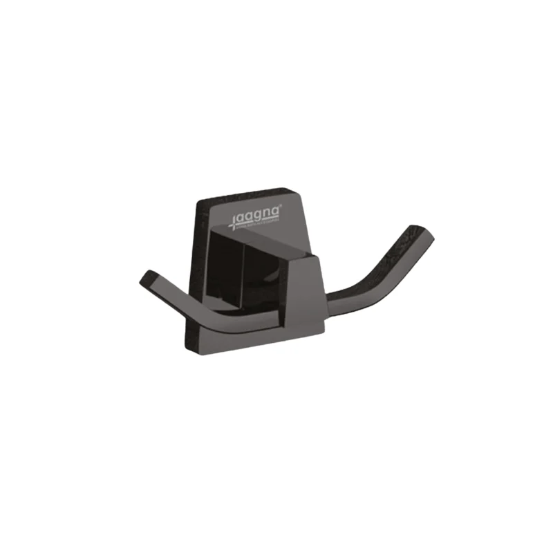 Aagna Olivia Robe Hook Matte Black Finish for Bathroom