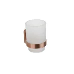 Aagna Giza Rose Gold Finish Tumbler Holder for Bathroom