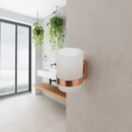 Aagna Giza Rose Gold Finish Tumbler Holder for Bathroom