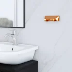 Aagna U-VA Rose Gold Robe Hook For Bathroom Wall Mounted