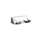 Aagna U-VA Silver Finish Robe Hook For Bathroom