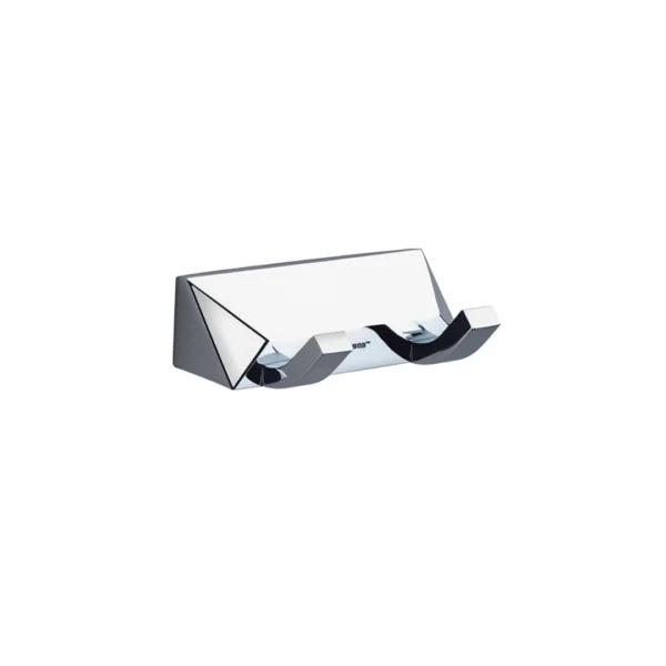Aagna U-VA Silver Finish Robe Hook For Bathroom