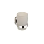 Aagna Giza Silver Finish Tumbler Holder for Bathroom