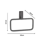 Aagna Raton Black Napkin Ring