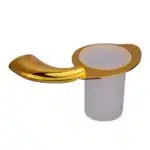 Aagna Rhyno Gold Tumbler Holder For Bathroom Use