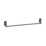 Aagna Raton Black Towel Rod For Bathroom