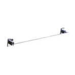 Aagna Olivia Silver Towel Rod Wall Mounted For Bathroom