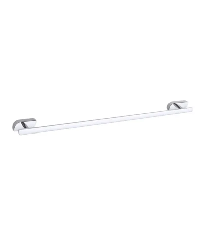 Aagna Pan Silver Towel Rod For Bathroom