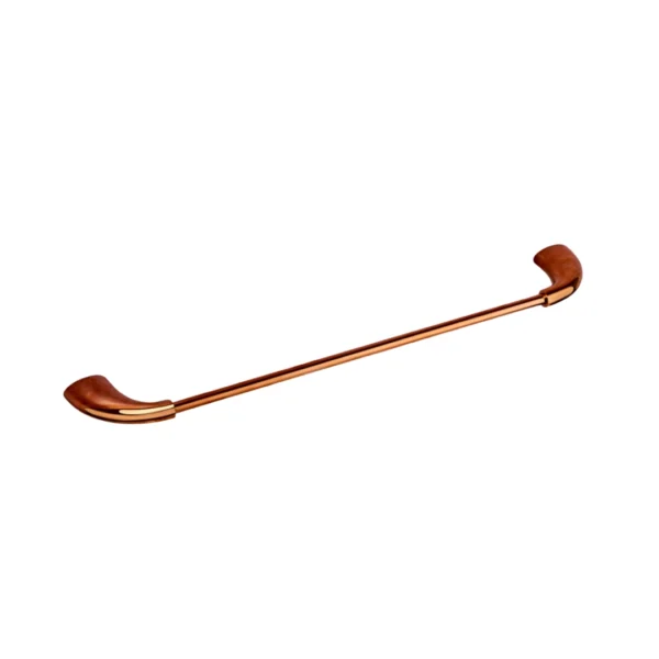 Aagna Rhyno Rose Gold Finish Towel Rod
