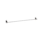Aagna Giza Bathroom Towel Rod with Silver Finish