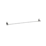 Aagna Giza Bathroom Towel Rod with Silver Finish