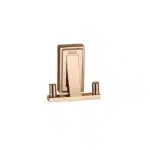 Aagna Raton Robe Hook in Rose Gold For Bathroom Wall Mounted