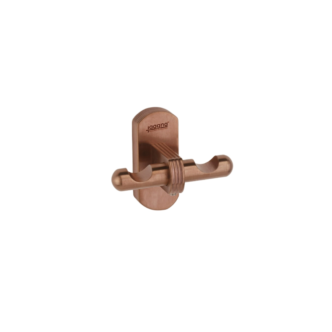 Aagna Giza Rose Gold Finish Robe Hook for Bathroom Aagna Giza Rose Gold Finish Robe Hook for Bathroom