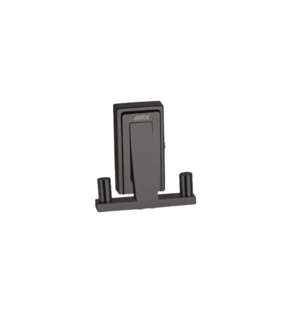 Aagna Raton Black Color Robe Hook For Bathroom Use