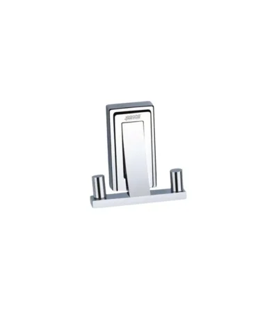 Aagna Raton Silver Robe Hook – Bathroom Cloth & Towel Hanger
