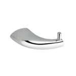Aagna Rhyno Silver Robe Hook For Bathroom
