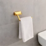 Aagna U-VA Napkin Ring Gold Finish For Bathroom