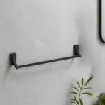 Aagna Raton Jet Black Towel Rod