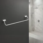 Aagna U-VA Modern Silver Towel Rod for Bathroom
