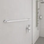 Aagna Pan Silver Towel Rod For Bathroom