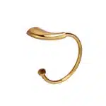 Aagna Rhyno Gold Napkin Ring For Bathroom
