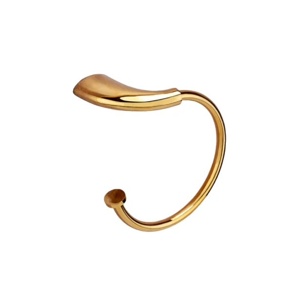 Aagna Rhyno Gold Napkin Ring