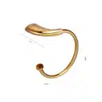 Aagna Rhyno Gold Napkin Ring