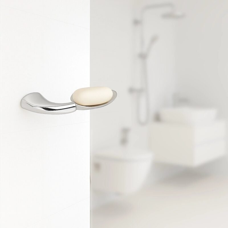 Aagna Rhyno Silver Finish Soap Dish