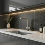 Carysil Kitchen Faucet ASL2202 Matte with Pull-Out Sprayer