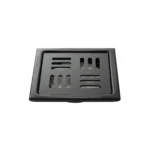 VISTA Floor Grating Matt Black Modern Bathroom Drain Cover