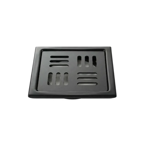 VISTA Floor Grating Matt Black Modern Bathroom Drain Cover