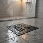 VISTA Floor Grating Matt Black Modern Bathroom Drain Cover