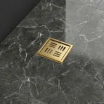 Stylish Bathroom Drainer | VISTA Gold Finish