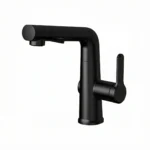 Carysil Kitchen Faucet Matte Black ALA01513 with Pull-Out Sprayer