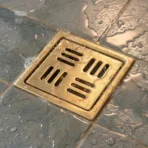 Stylish Bathroom Drainer | VISTA Gold Finish