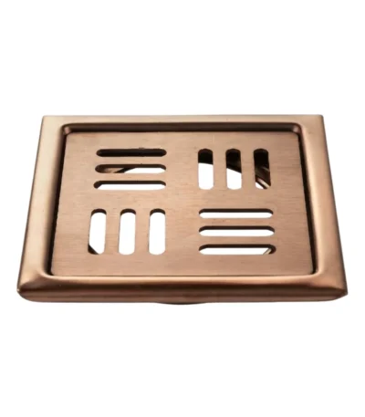 Bathroom Drain Cover Modern Rose Gold Finish